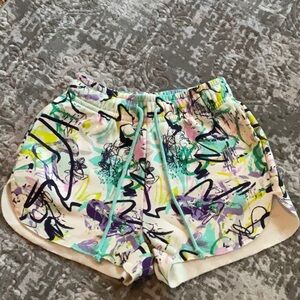Colorful biker shorts